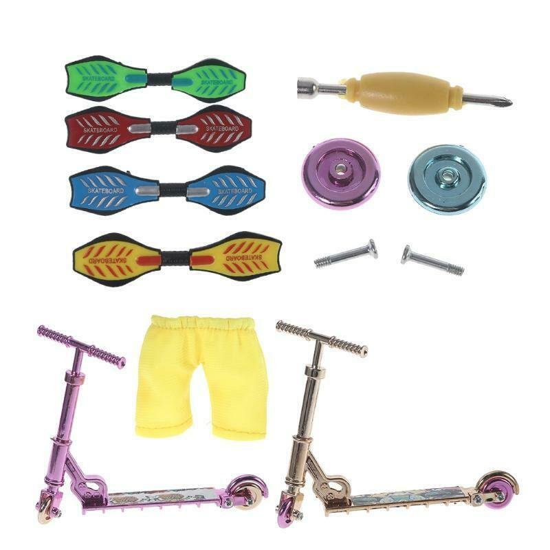 Kids Mini Bike Fingerboard Scooter Set for Boys/Girls Birthday Gifts for Display