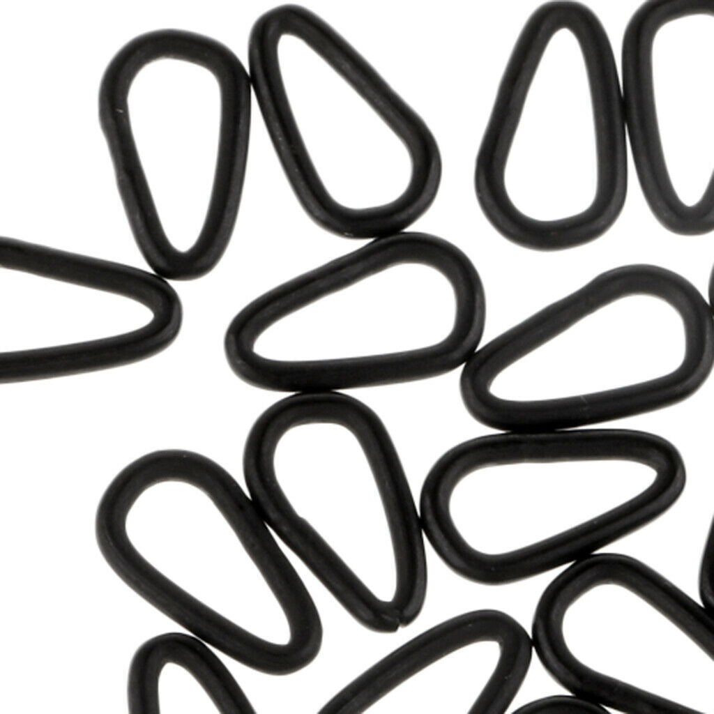 Prettyia   25pcs   Carp   Fishing   Rig   Rings   Links   Loops   Quick   Change