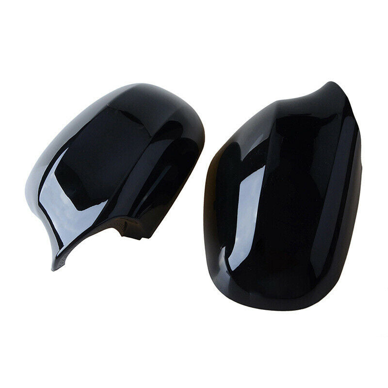 2Pcs Side Wing Mirror Cover For BMW 1 3 Series 2008-2015 Rearview Mirror Cover
