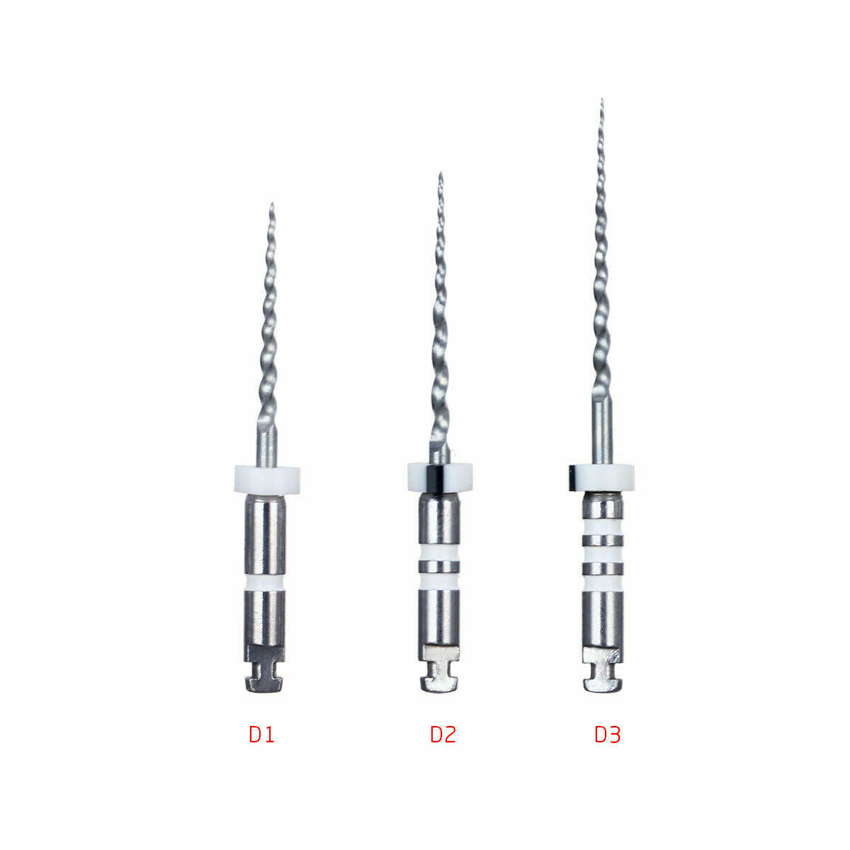 10X Dental Endodontic Retreatment Universal Engine Root Canal NiTi File D1 D2 D3