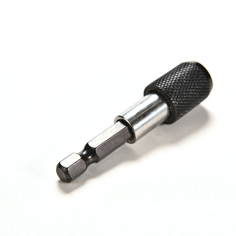60mm 1/4" Hex Shank Quick Release Drill Screw Magnetic Screwdriver Bit Holder Fx