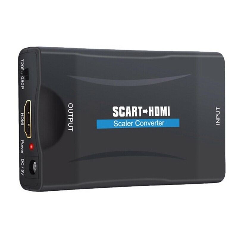 Scart to MI Converter Adapter, Scart Adapter Support M 1080P/ 720P Switch VideG3