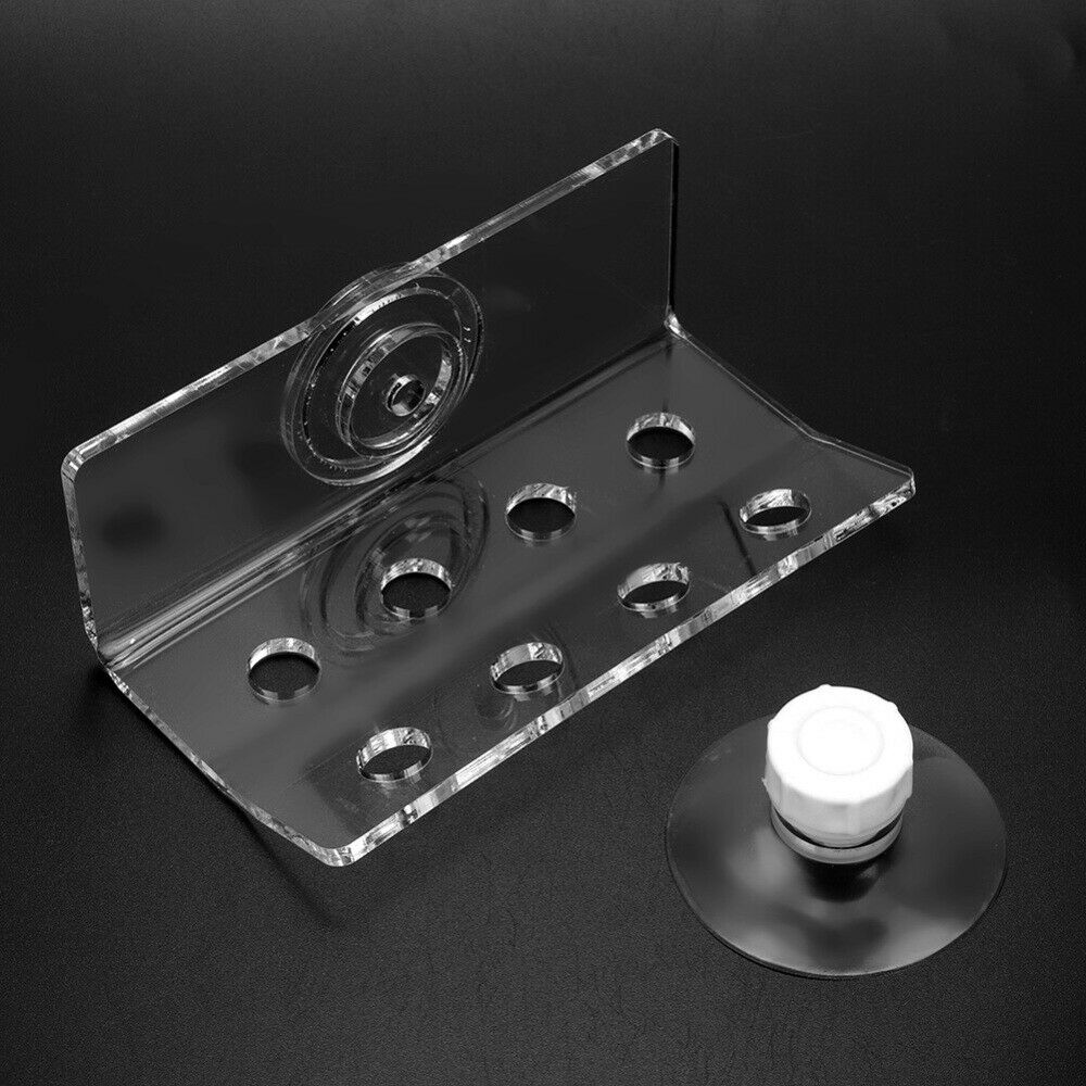 Aquarium Acrylic Coral Rack Fish Tank Coral Frag Holder Bracket W/ Suction Cup