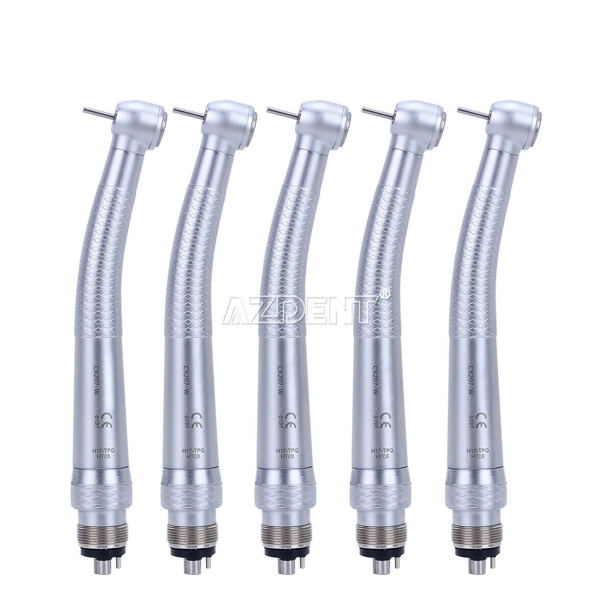 Dental Torque Head Push Button Handpiece 3 Spray Quick Coupling M4