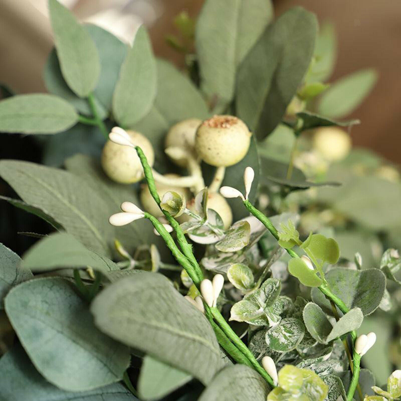 22'' Eucalyptus Wreath Front Door Large Garland Wedding Party Festival Decor