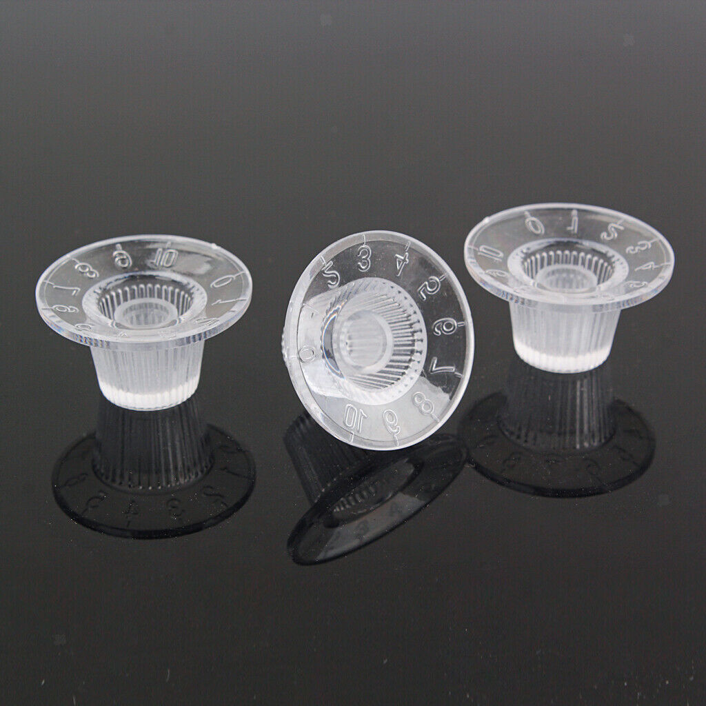 3 Pieces Guitar Bass Potentiometer Knobs Potentiometer Knob Knobs for Guitar -