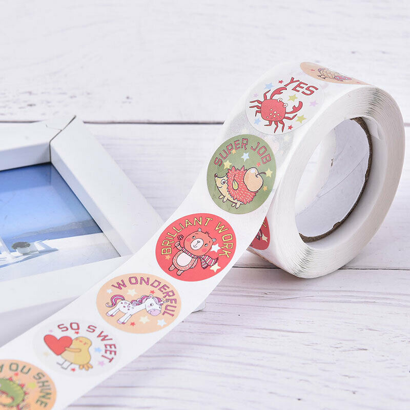 Reward Stickers Children Teachers Encouragement Motivational Stickers Hom.l8