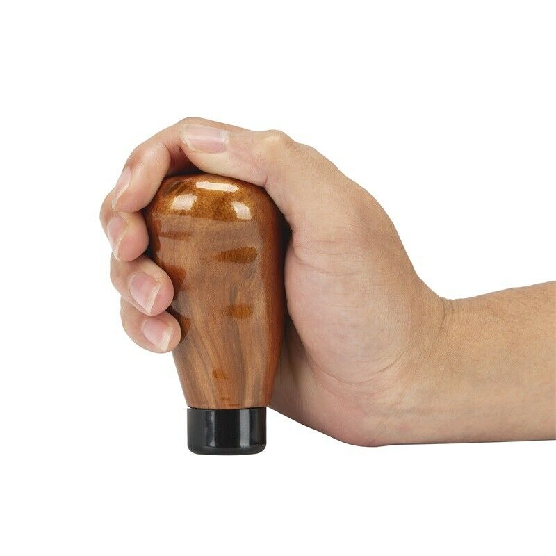 5 Speed Manual Transmission Wood Style Gear Shift Knob Shifter Universal For Car