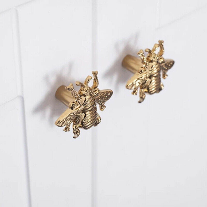 Bee Shape Furniture Handles Door Knobs For Cupboard Kitchen Cupboard Draw.l8