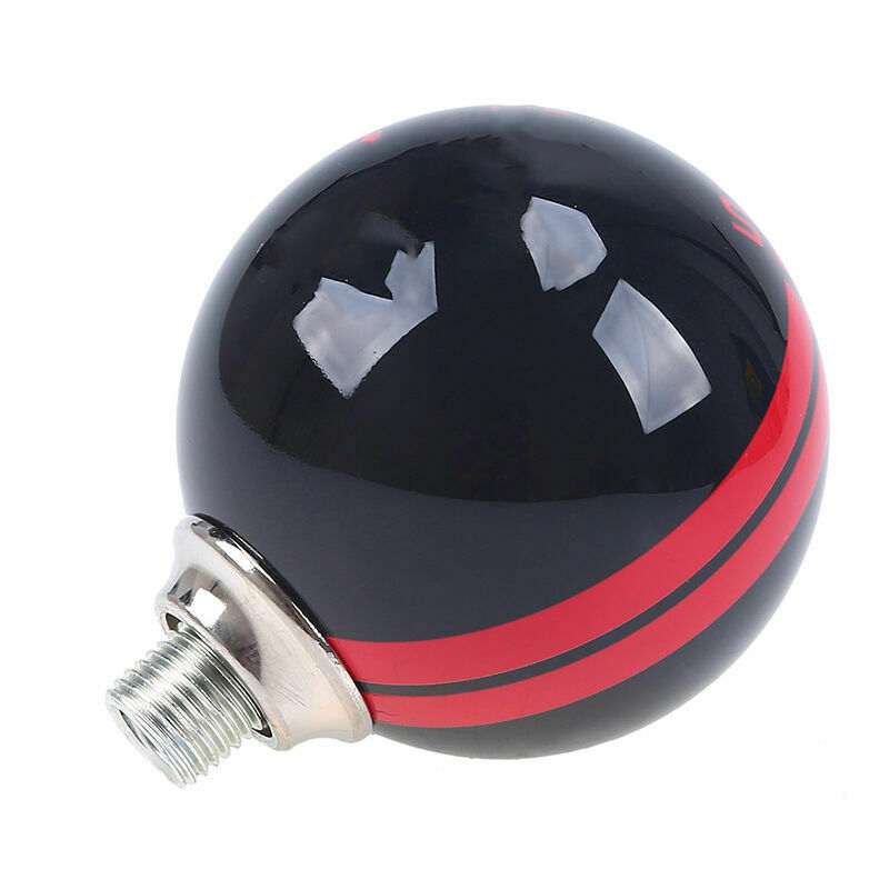 5 Speed Gear Shift Knob Shifter Black Red Ball For Ford Mustang Shelby GT 500