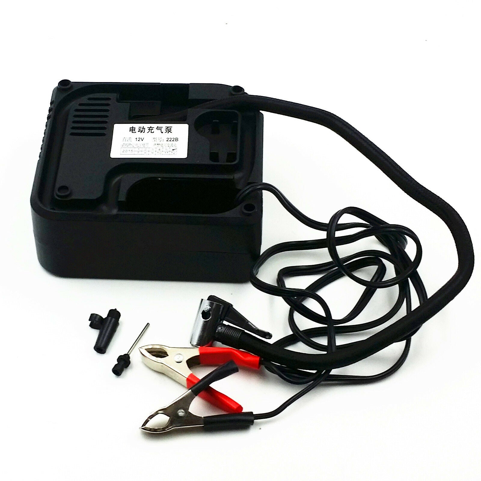 Portable Electric Air Compressor Auto Bike Tire Air Inflator Pump 12V 150PSI Car