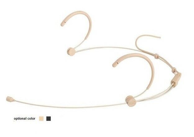 Beige Headset for Sennheiser ME 3 II Dynamic Microphone Speech Presentation Head