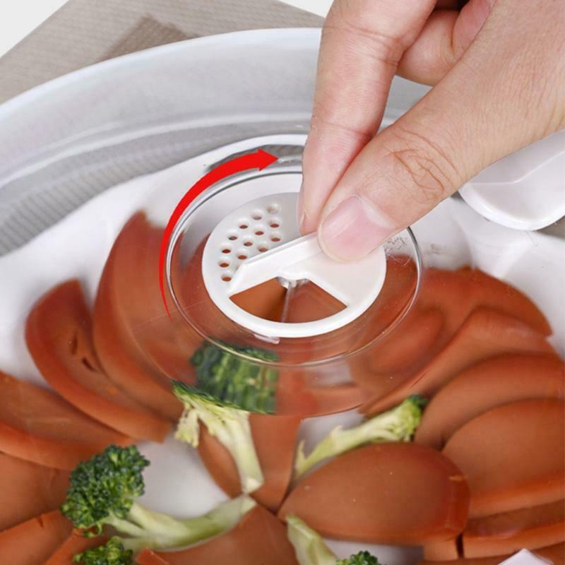 Large Transparent Microwave Food Heating Covers Professional Anti-Sputtering
