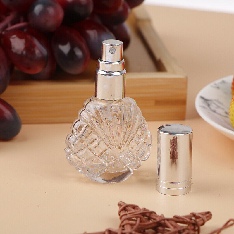 15ML Mini Empty Glass Bottle Spray Perfume Cologne Refillable Travel Organize Kt