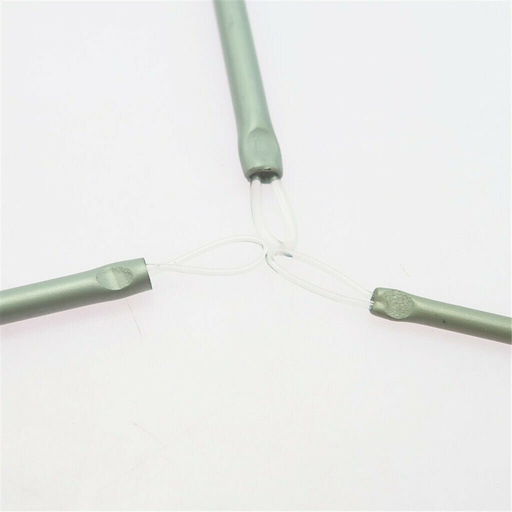 3pcs Aluminium Alloy Wool Needles +2pcs Large-eye Bent Tip Tapestry Needles