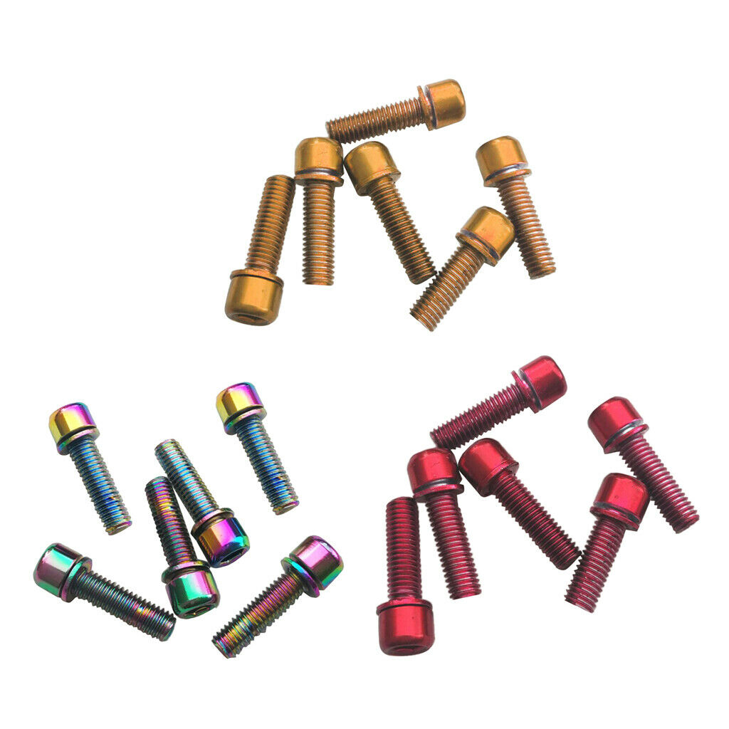 18x Hex Socket Screws Carbon-Steel for Rear Racks Water Bottle Cage Holder