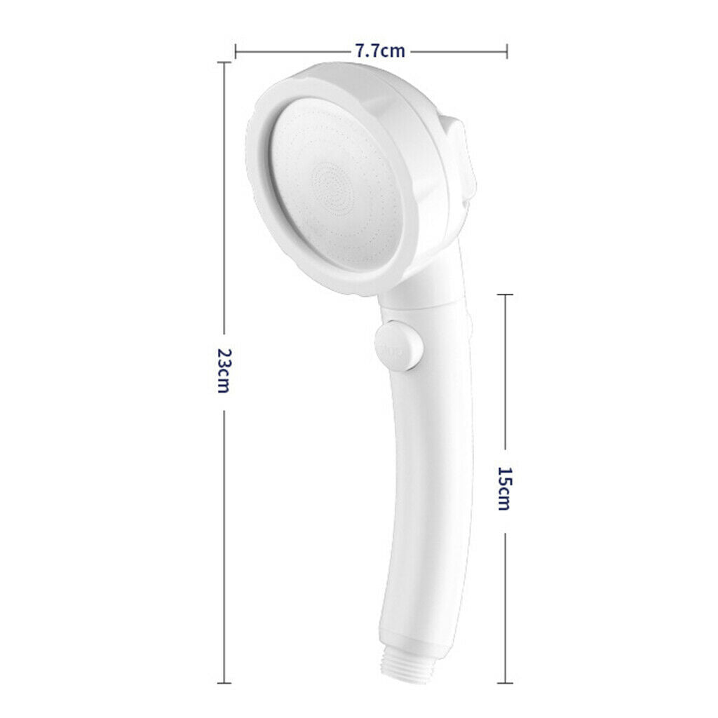 High Pressure Adjustable Handheld Anion Shower Head Nozzle Three Gear Water