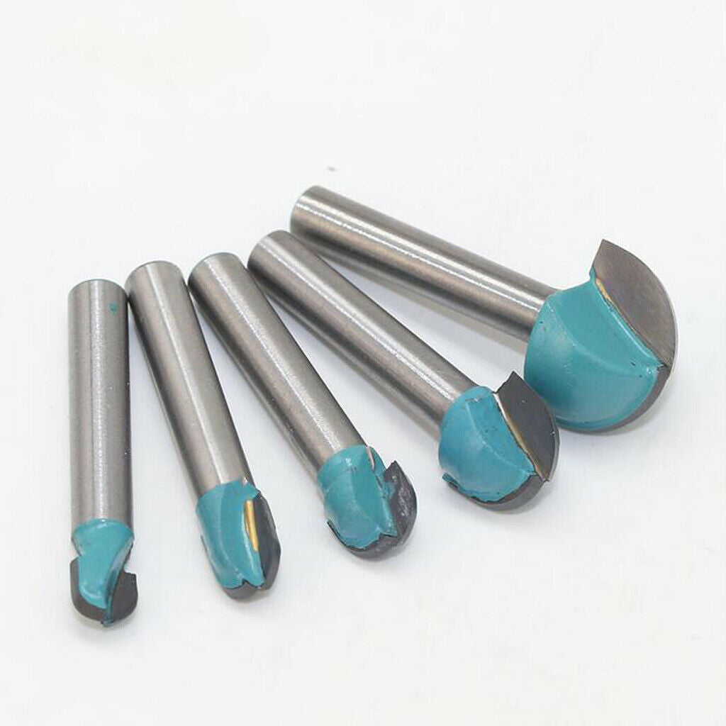 High-precision 6mm Shank Carbide Wood Cutter Rotary Tools Woodworking DIY