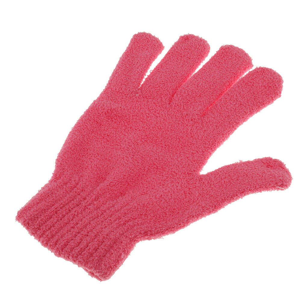 2 Pieces Ultra Soft Cotton Long Hair Drying Glove  Shower