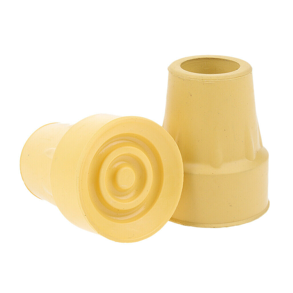 2Pcs Walking Pads Hiking Poles Rubber Buffer Attachments for Trekking And