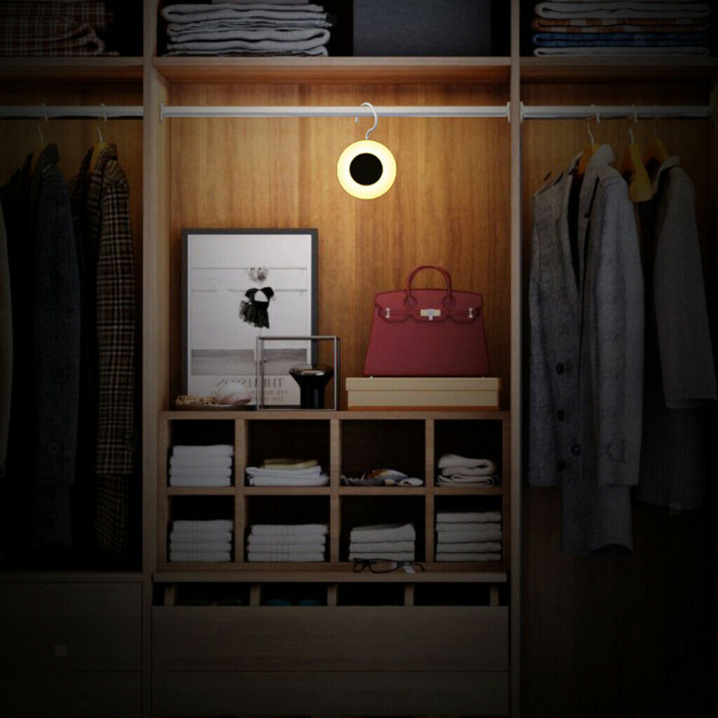 Hanging Night Light Tabletop Bedside Lamp Phone Charger Charging Seat White