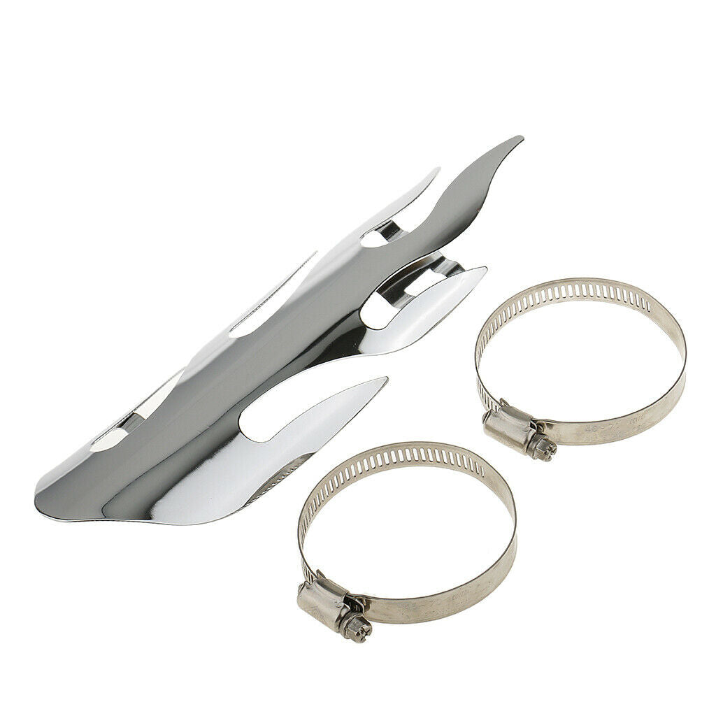 46-70mm Exhaust Muffler Heat Shield Body Decor Universal
