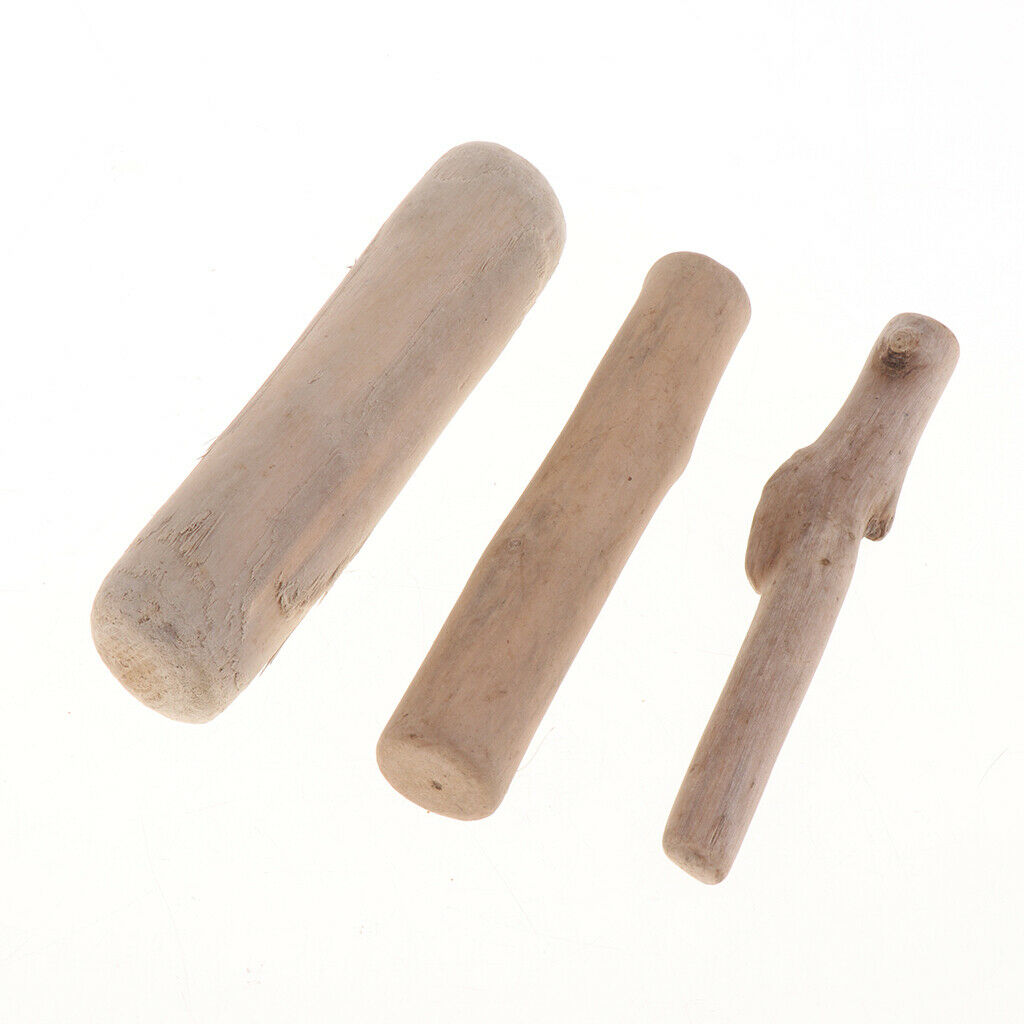 3.9" 250g Natural Wood Pieces Sticks Driftwood for Arts Crafts DIY Ornament