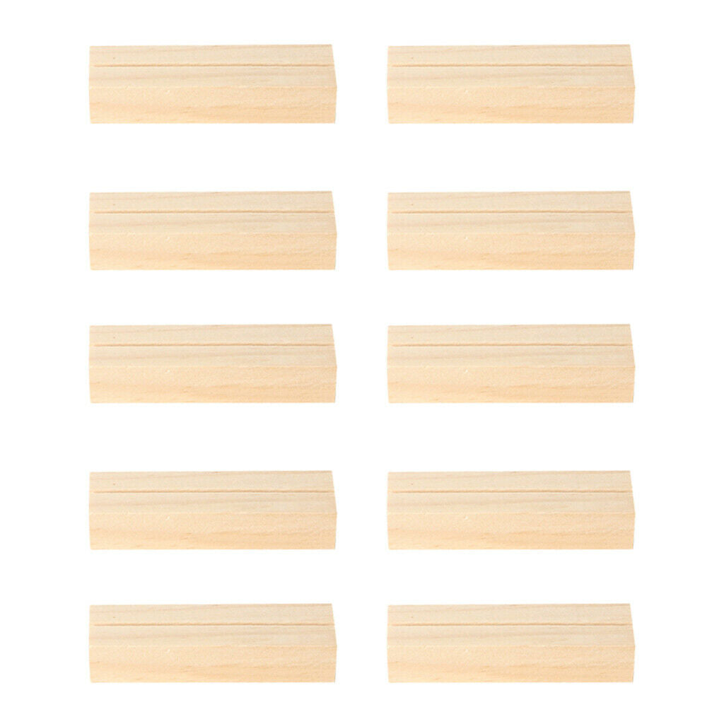Wood Table Numbers Holder Wood Place Card Holder Party Wedding Table Name Card