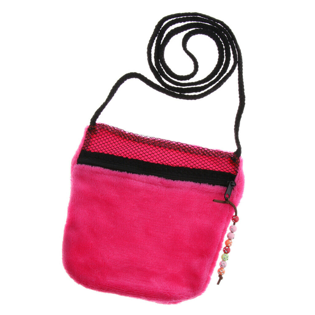 Dwarf & Syrian Hamster / Mice & Gerbils Pouch Durable & Warm Travel Carrier Rose