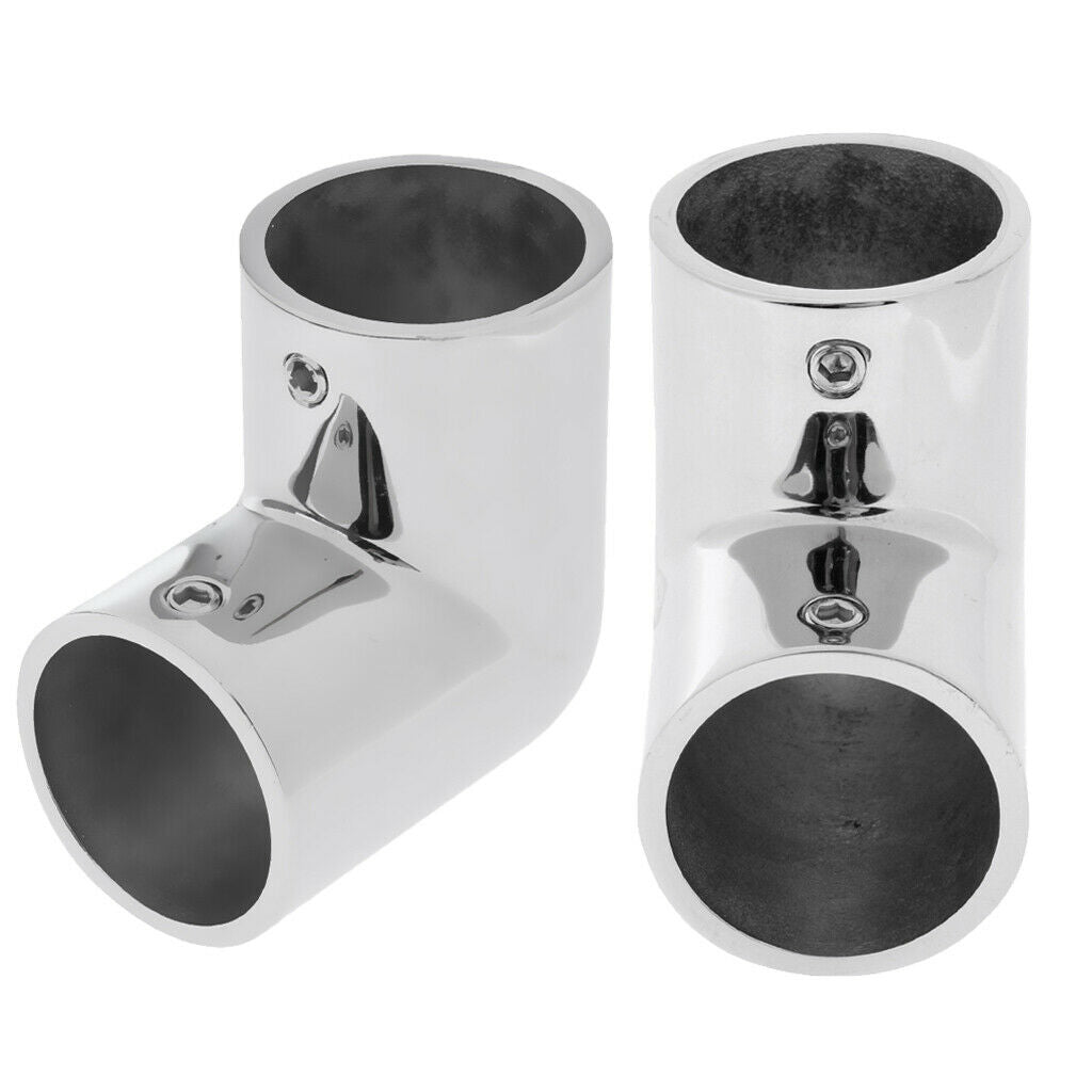 Mirror Polished Marine Grade 316 Stainless Steel Boat Hand Rail Fitting Elbow