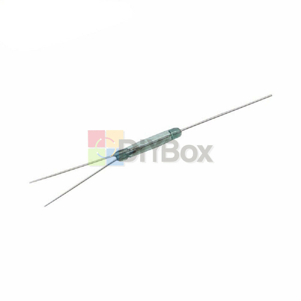 10PCS 2.5 x14mm Glass Reed Relay 4W 3-Pin Magnetic N/O N/C Switch