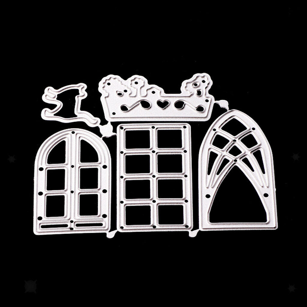 Cat Window Metal Cutting Dies Mould Stencil For Photo Album Decoration
