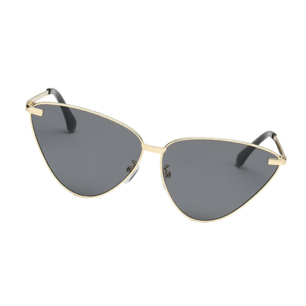 2x Unisex Cat Eye Sunglasses Punk Sun Glasses Summer UV400 Party Eyewear