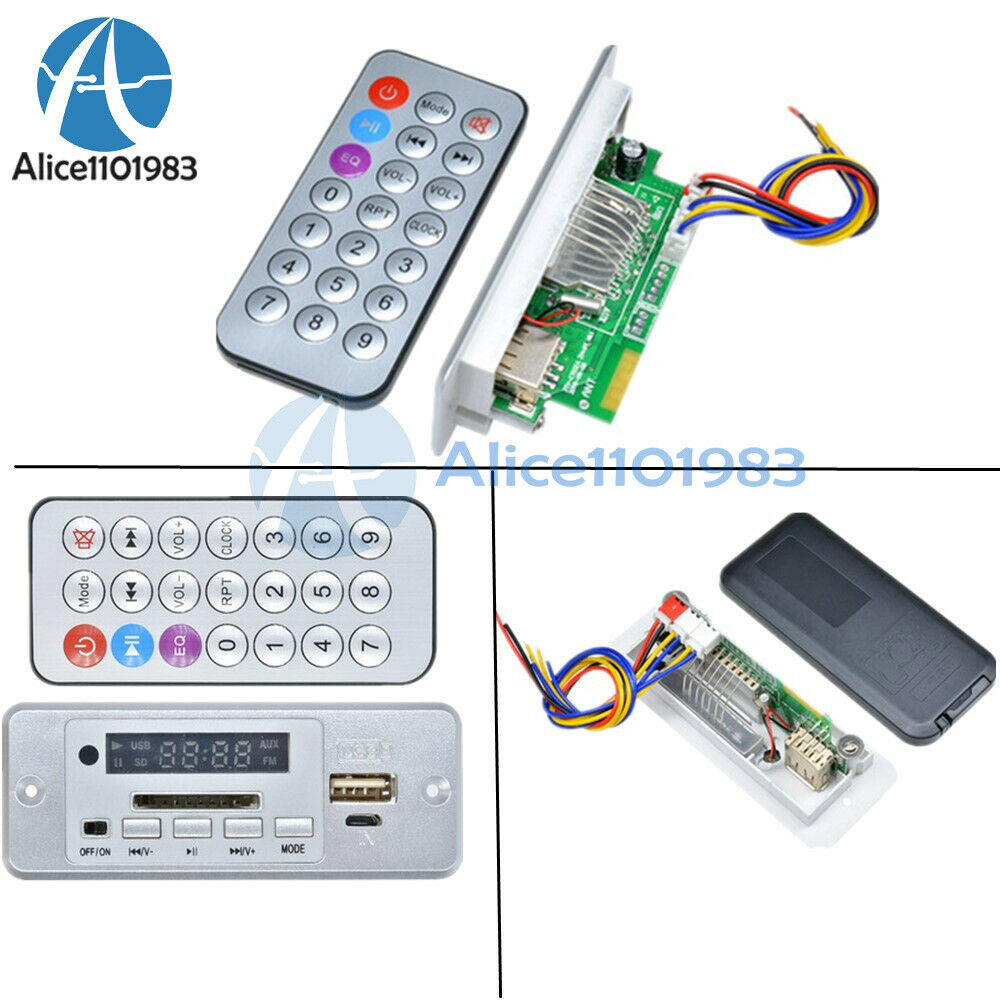 5V MP3 Mini Decoder Board Bluetooth Call Decoding Module MP3 WAV U-Disk and TF