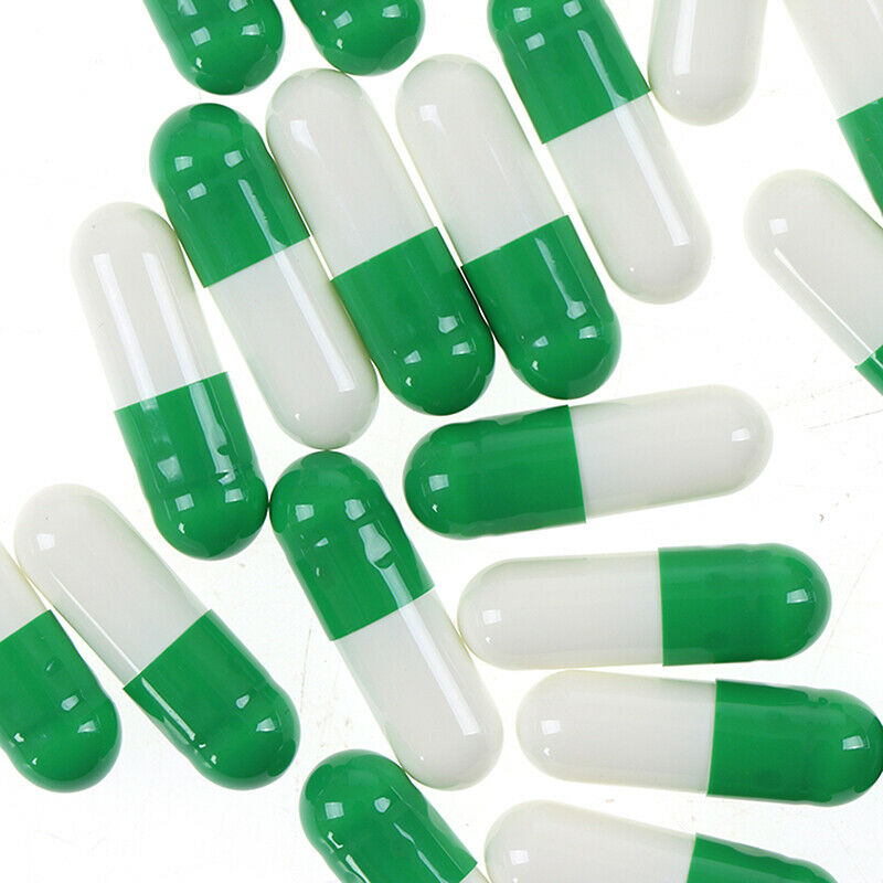 1000Pcs Empty Hard Gelatin Capsule MedicineCapsule 0# Refillable  Empty P WLDFA