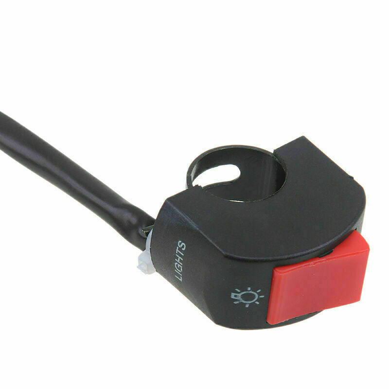 7/8" Handlebar Headlight Spot Light ON/OFF Switch Universal For Motorcycle Bike