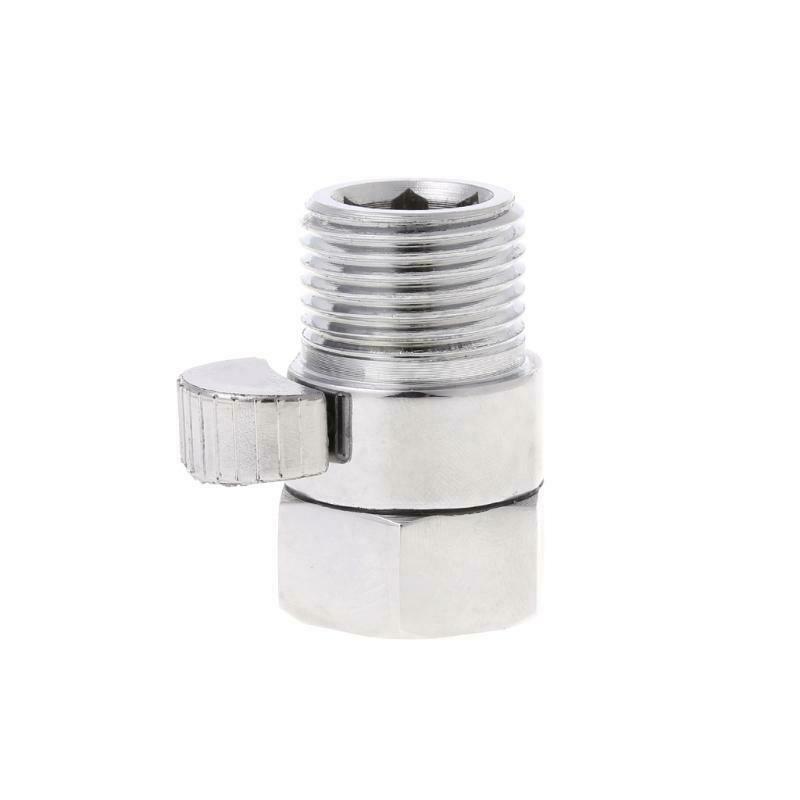 Full Brass G1/2" Flow Quick Control Shut-OFF Valve For Shower Head Hand Water