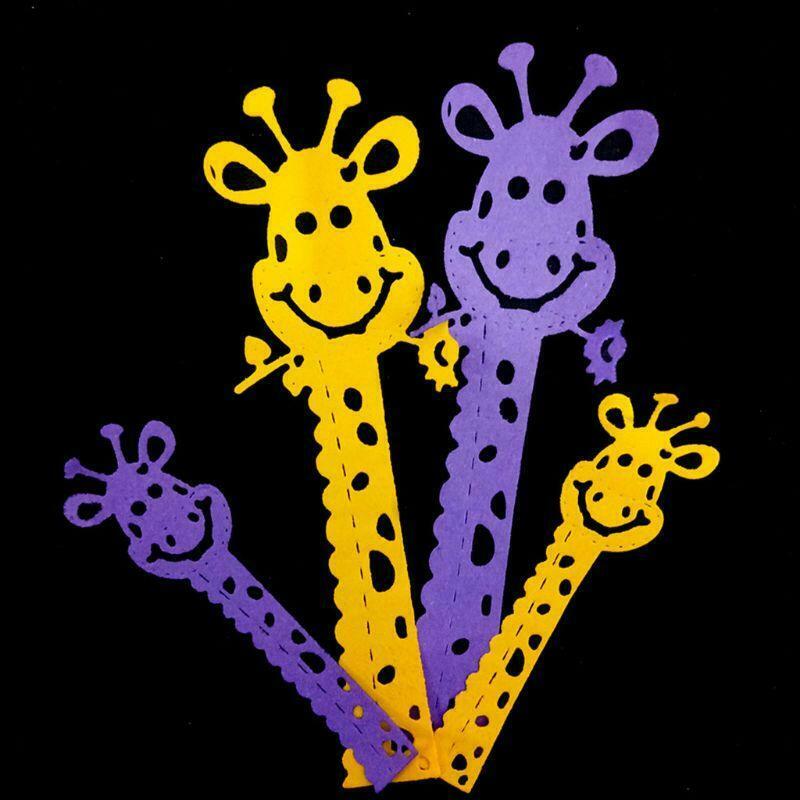 Giraffe Metal Cutting Dies Stencil DIY Scrapbooking Album Stamp Paper Card Decor