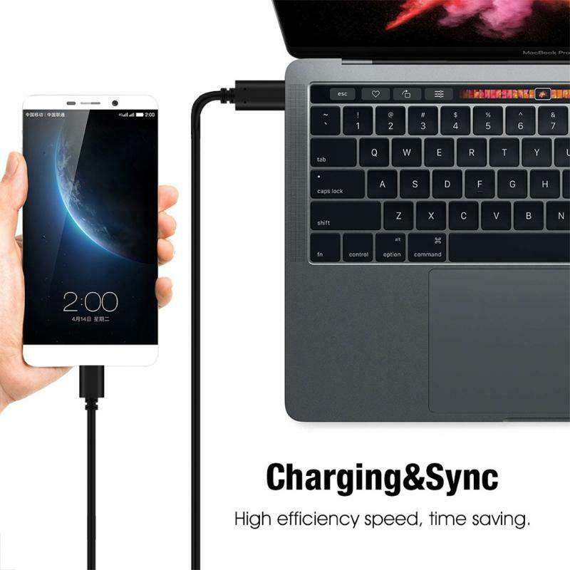 Data Sync Wire 1Meter Type-C to Micro USB Cable Durable Tablet Accessories