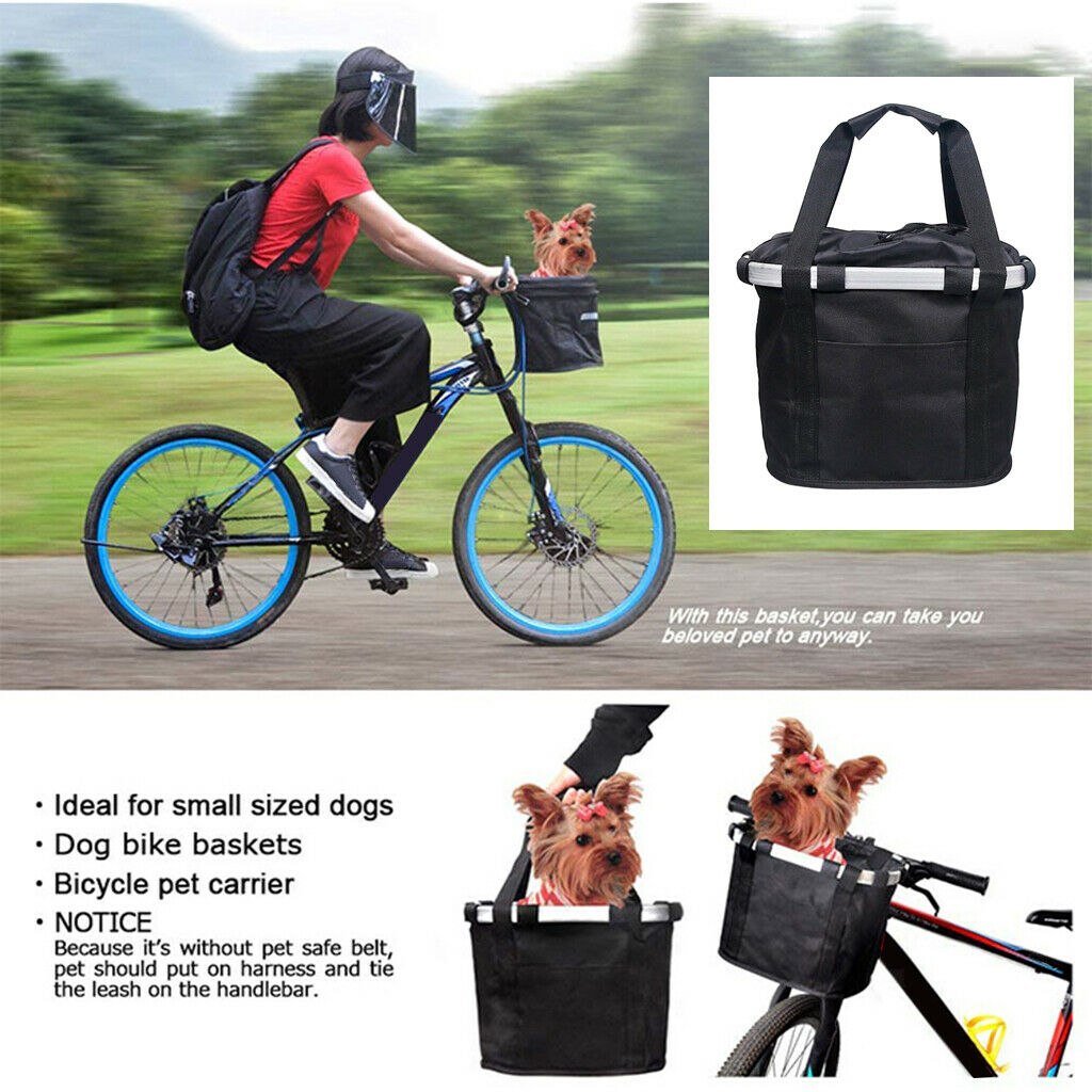 Bike Front Basket Bicycle Storage Basket Safe Comfortable Waterproof Cycling