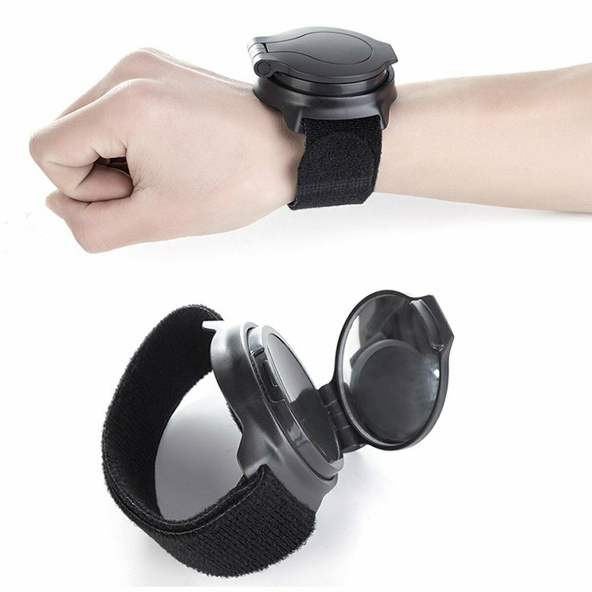 Bicycle Wristband Flexible Rear View Mirror Safety Backeye Wrist Band Safety KIT