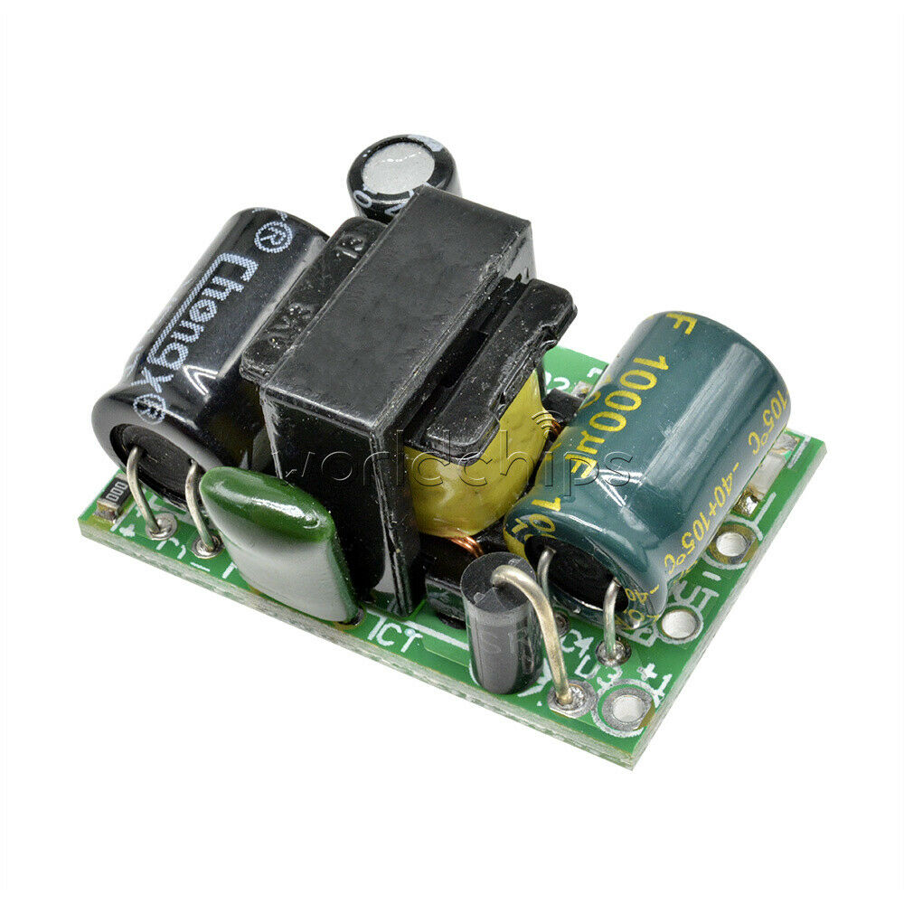 2pcs AC-DC 5V 700mA 3.5W Buck Converter Step Down Power Supply Module F Arduino