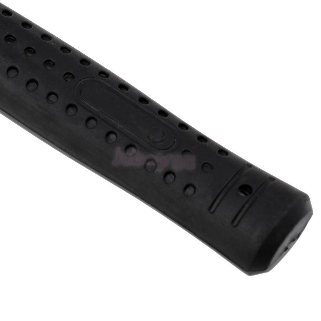 11inch Rubber Hammer Double-Faced Soft Mallet with Steel Shaft Repair Tool