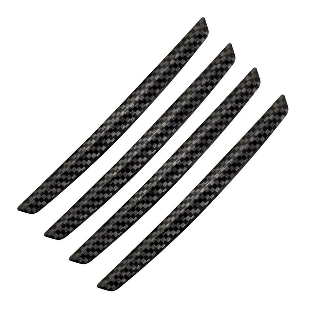 4pcs Car Door Edge Rearview Mirror Anti-collision Strips Stickers Universal  @