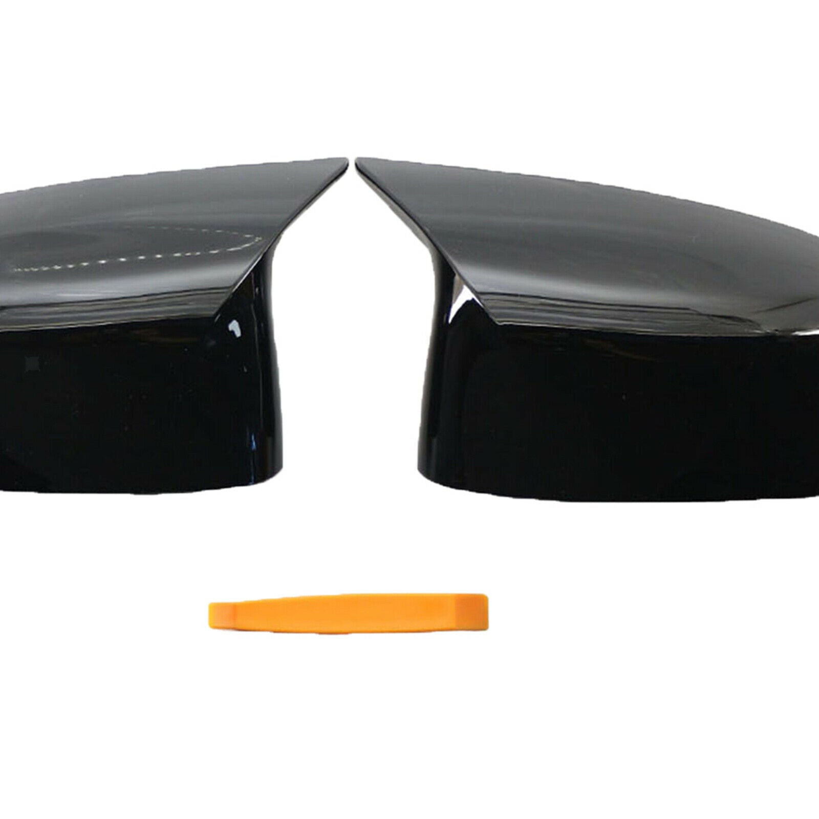 Gloss Black Side Mirror Rearview Covers Trim Fit for BMW X3 X5 X6 Parts Acc