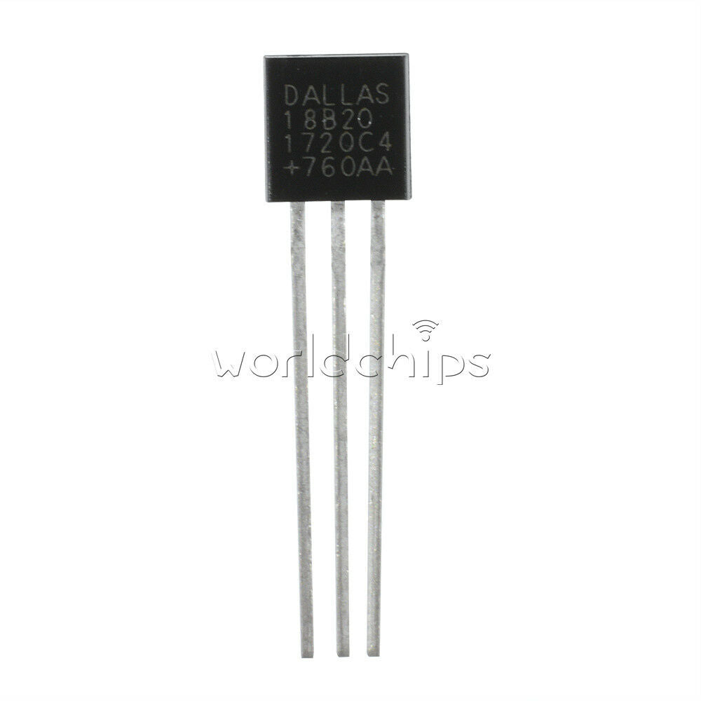 5Pcs DALLAS 18B20 DS18B20 TO-92 Wire Digital Thermometer Temperature IC Sensor