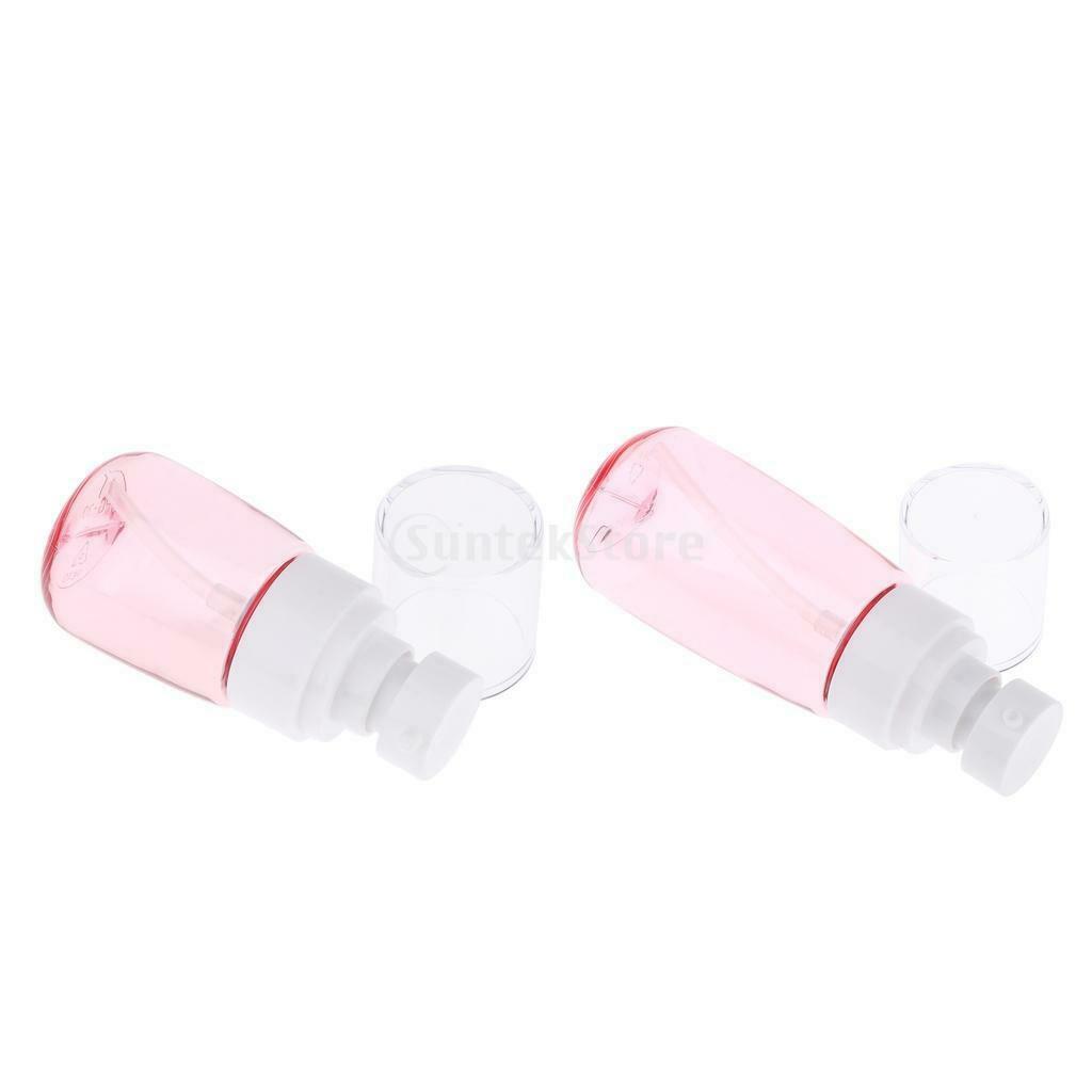 2 Pieces 30ml & 60ml Cosmetic Spray Bottle Fine Mist Refillable Delicate Durable
