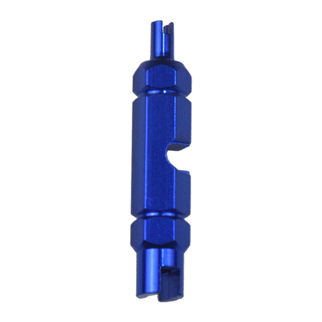 New Aluminum Alloy Valve Core Wrench Road Bike Accessories Universal Blue
