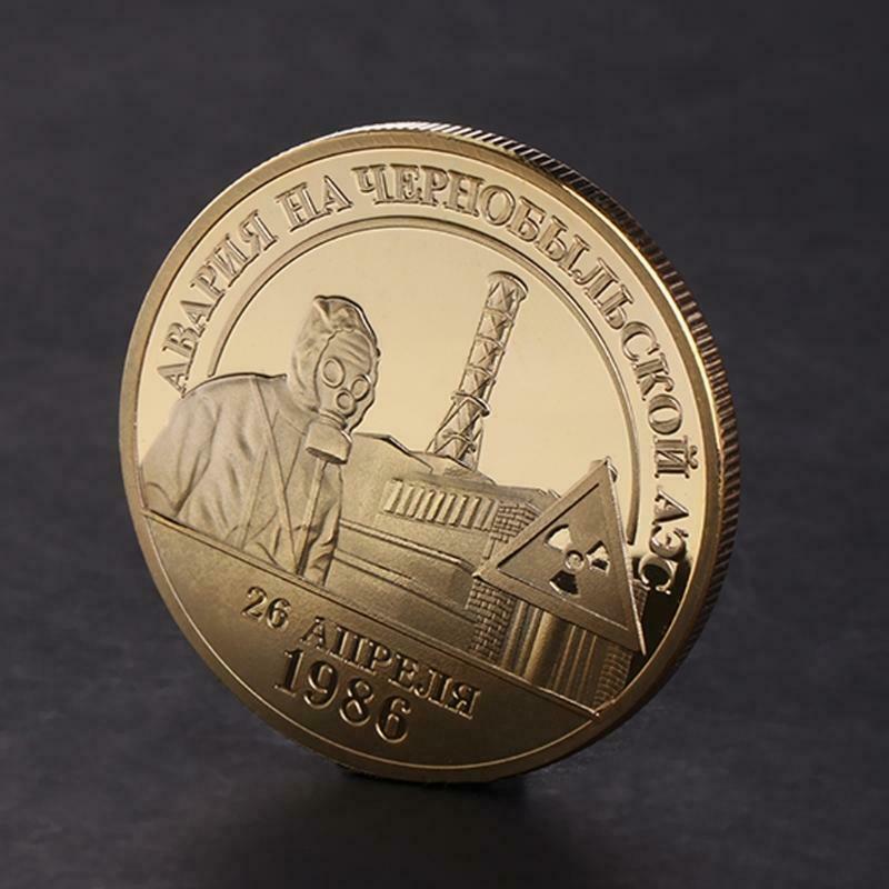 Commemorative Coin 1986 1996 Nuclear Incident Alloy Collection Art Gift Souvenir