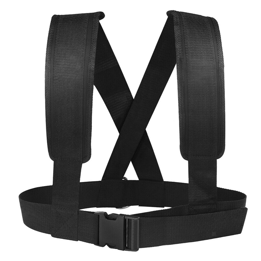 Sled Pulling Strap Resistance Belt Workout Fitness Speed Agility Training
